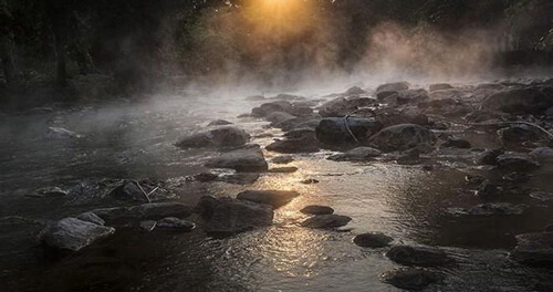 Sông Boiling (được người bản địa gọi là 