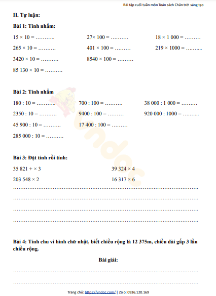 minh hoa bai tap cuoi tuan 20 toan 4 ctst h2*472327