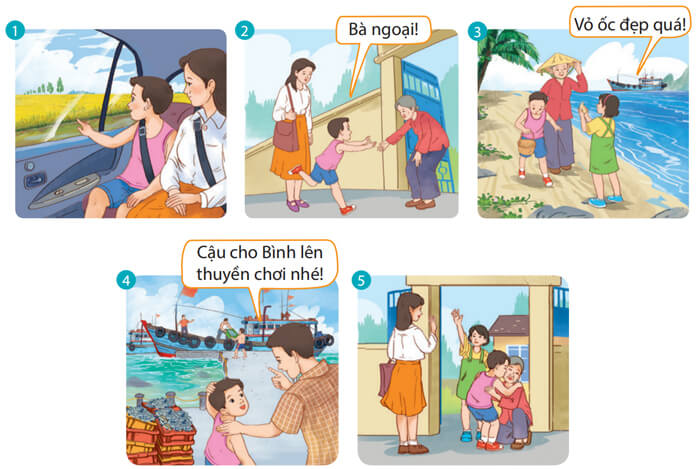 Kể chuyện Về quê ngoại lớp 4