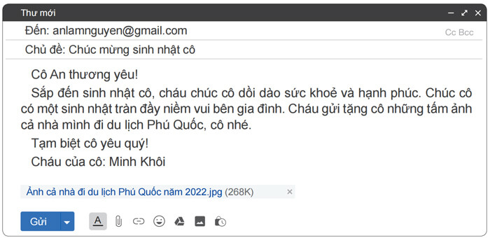 Viết: Hướng dẫn cách viết thư lớp 4