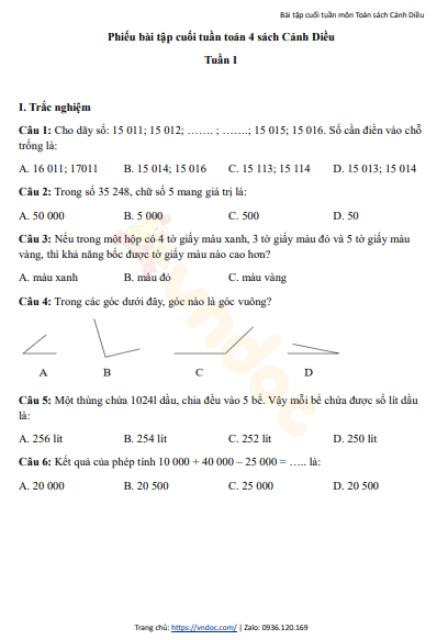 minh hoa bai tap toan cuoi tuan 1 lop 4 cd h1*475947