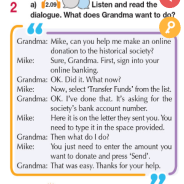 Tiếng Anh 11 Bright Unit 4 4d Speaking