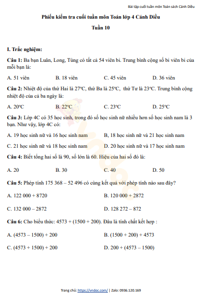 minh hoa bai tap toan cuoi tuan 10 lop 4 cd h1*476777