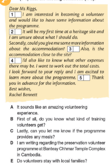 Tiếng Anh 11 Bright Workbook Unit 4 4e Writing