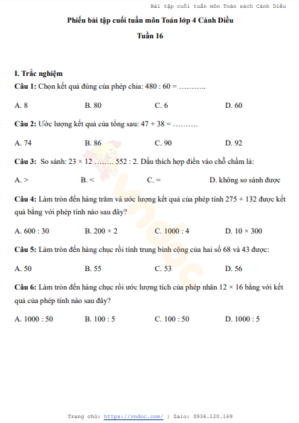 minh hoa bai tap toan cuoi tuan 16 lop 4 cd h1*477659
