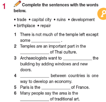 Tiếng Anh 11 Bright Unit 4 Vocabulary Expansion