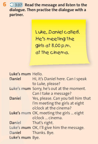 Tiếng Anh 7 Friends Plus Extra Listening and Speaking 2