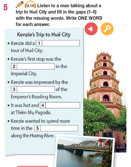 Tiếng Anh 11 Bright Review Units 1 - 4