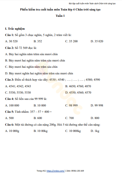 minh hoa bai tap cuoi tuan 1 toan 4 ctst h1*480219