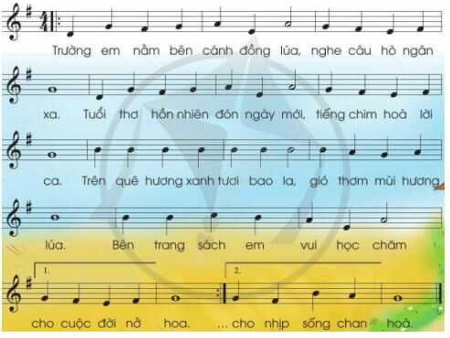 Hát: Mái trường tuổi thơ Âm nhạc 4 CD 