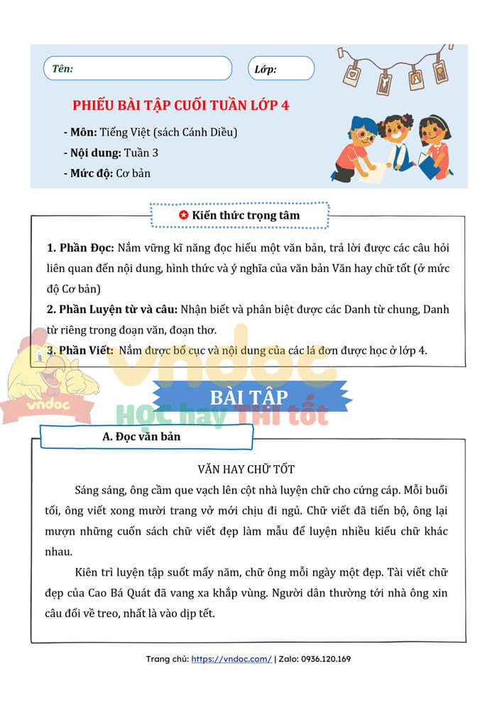 phieu bai tap cuoi tuan lop 4 co ban mon tieng viet canh dieu tuan 3 h1*481595