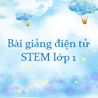Bài giảng điện tử STEM lớp 1 năm 2025 - 2026