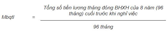 Cách tính lương hưu hàng tháng