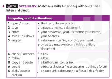 Tiếng Anh 11 Friends Global Unit 5 5A Vocabulary