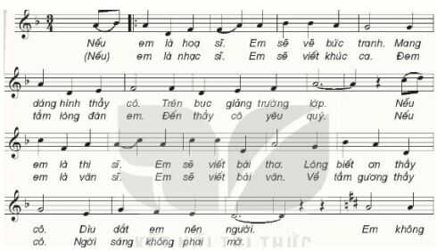 Hát: Nếu em là SGK Âm nhạc 4 KNTT
