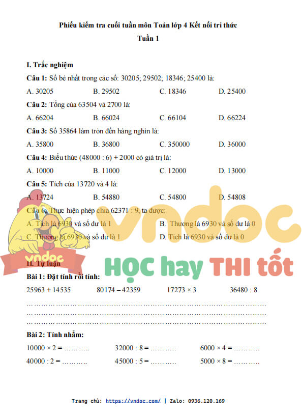 phieu bai tap cuoi tuan lop 4 nang cao ket noi tri thuc tuan 1 h2*488172