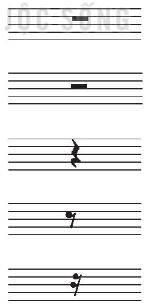 Lí thuyết âm nhạc: Dấu lặng SGK Âm nhạc 4 KNTT