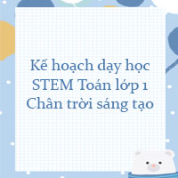 Kế hoạch dạy học STEM Toán lớp 1 Chân trời sáng tạo