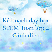Kế hoạch dạy học STEM Toán lớp 4 Cánh diều