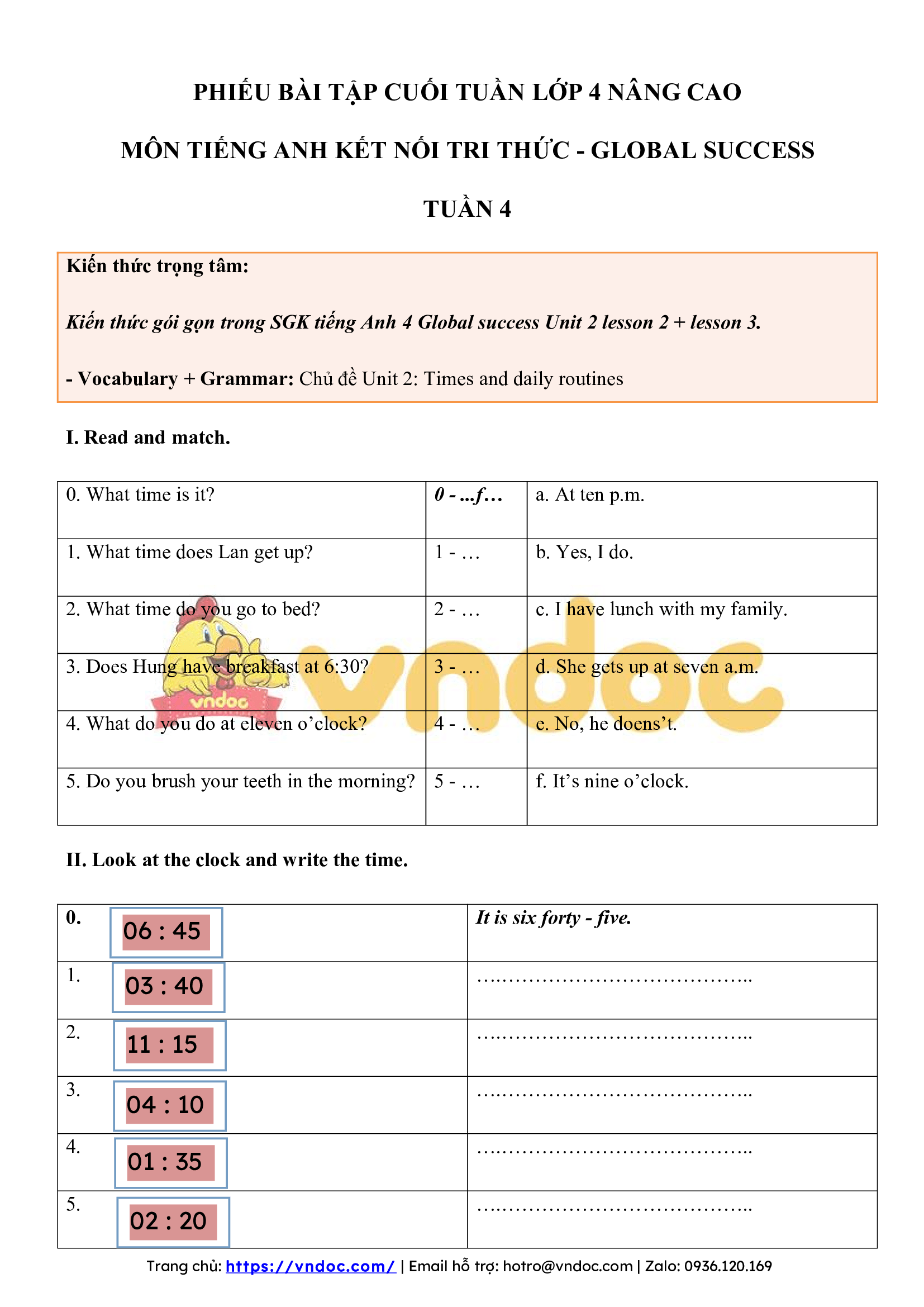 phieu bai tap cuoi tuan tieng anh lop 4 global success nang cao tuan 4 1*491143