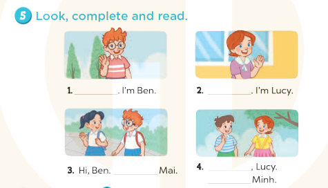 Tiếng Anh lớp 3 Unit 1 Lesson 1 Hello