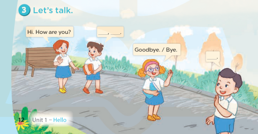 Tiếng Anh lớp 3 Unit 1 Lesson 2 Hello