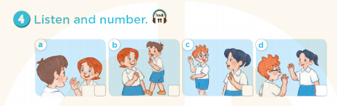 Tiếng Anh lớp 3 Unit 1 Lesson 2 Hello