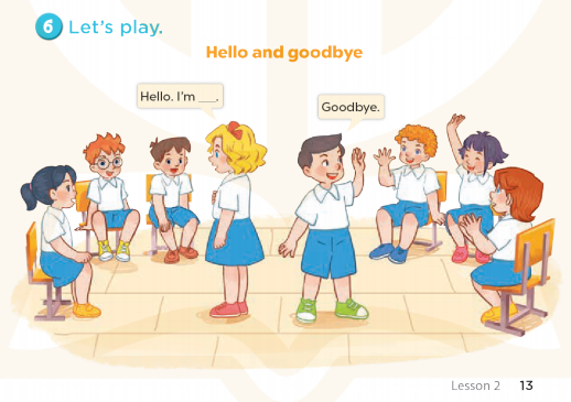 Tiếng Anh lớp 3 Unit 1 Lesson 2 Hello