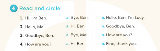 Tiếng Anh lớp 3 Unit 1 Lesson 3 Hello