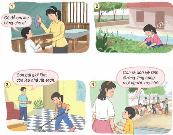 Câu hỏi 1 (trang 19 SGK Đạo đức lớp 4)