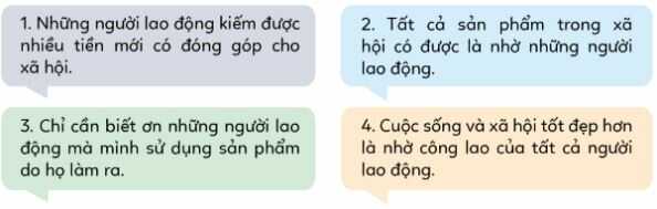 Luyện tập 1 (trang 7 SGK Đạo đức 4 - Cánh diều)