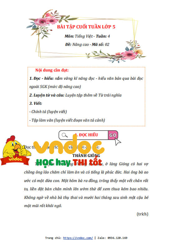 phieu bai tap cuoi tuan tieng viet lop 5 nang cao tuan 4 de 2 h3*502454