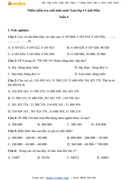 minh hoa bai tap cuoi tuan toan tieng viet lop 4 canh dieu nang cao tuan 4 h3*504189