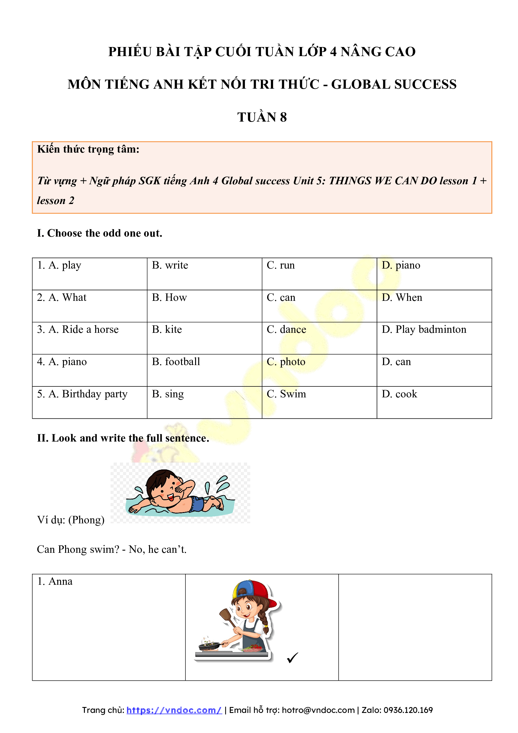 phieu bai tap cuoi tuan tieng anh lop 4 global success nang cao tuan 8 1*505462