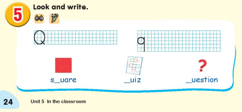Unit 5 In the classroom Lesson 2 trang 24