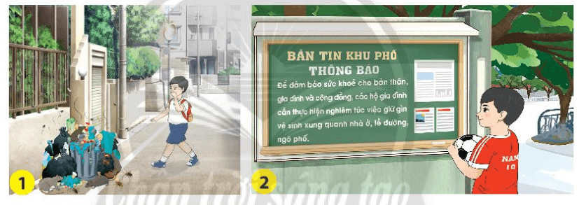 Tự nhiên xã hội lớp 3 Chân trời sáng tạo Bài 4: Giữ vệ sinh xung quanh nhà
