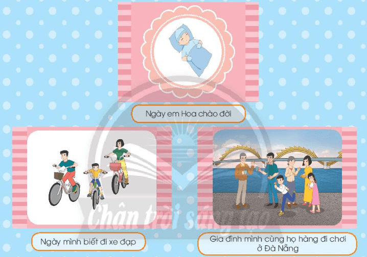 Tự nhiên xã hội lớp 3 Chân trời sáng tạo Bài 5: Ôn tập chủ đề Gia đình