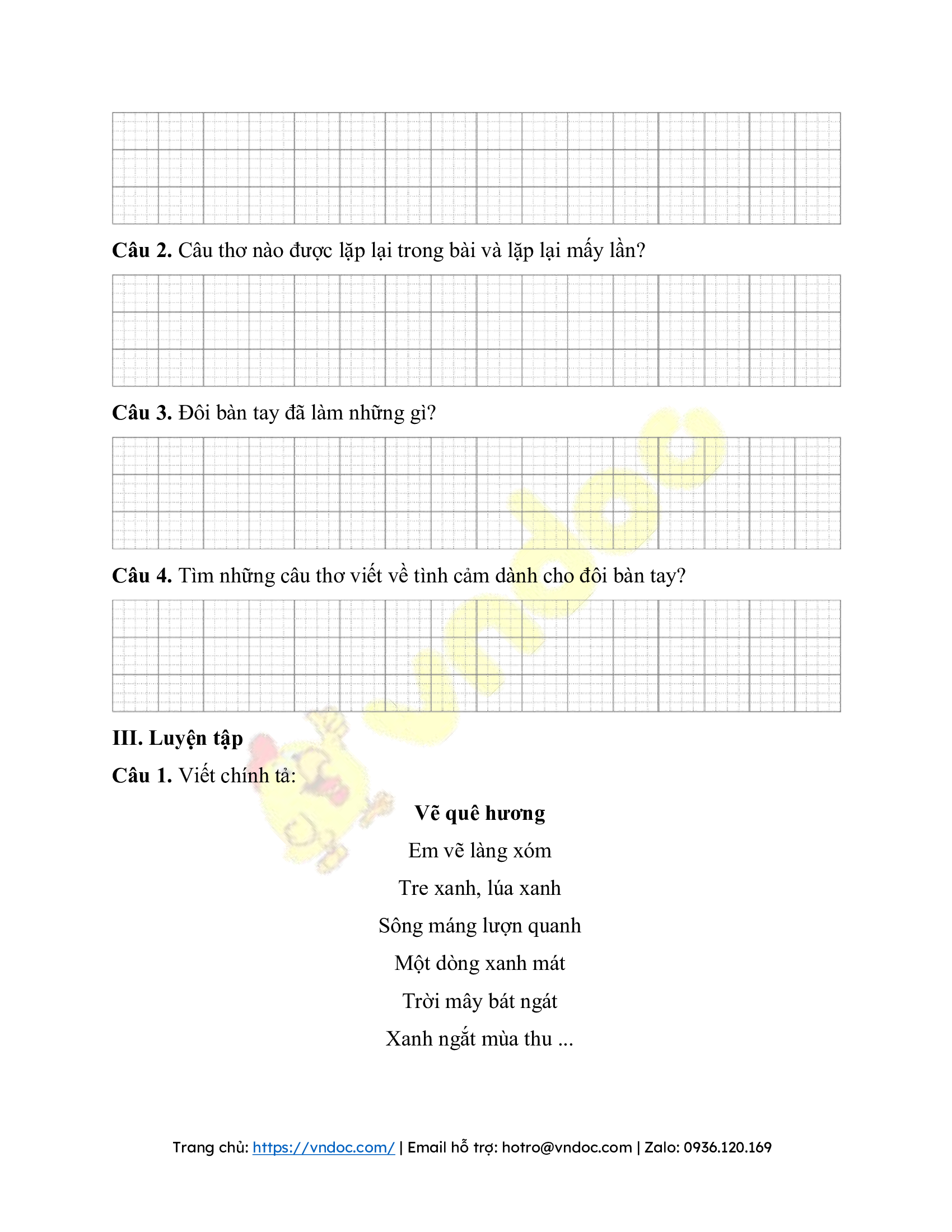 bai tap cuoi tuan tieng viet lop 3 chan troi sang tao tuan 6 co ban 2*509198