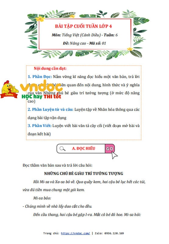 bai tap cuoi tuan tieng viet lop 4 canh dieu nang cao tuan 6 h3*509758