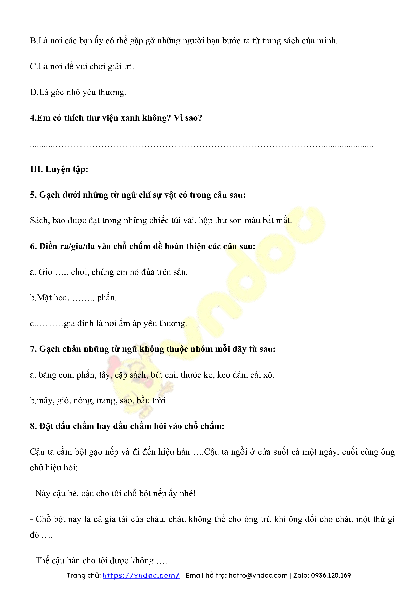 bai tap cuoi tuan tieng viet lop 2 ket noi tri thuc tuan 7 co ban 2*510356