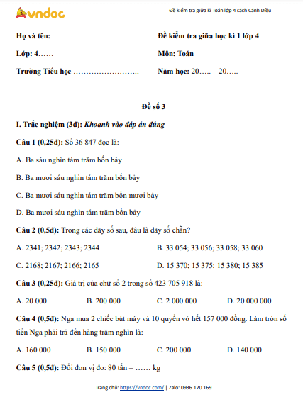 minh hoa 1 de thi giua ki 1 toan 4 cd de 3*513242