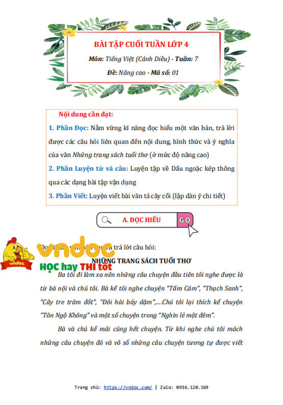 bai tap cuoi tuan tieng viet lop 4 canh dieu nang cao tuan 7 h2*513842