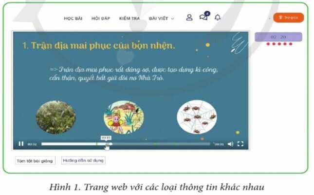 Hoạt động 1 trang 12 SGK Tin học lớp 4