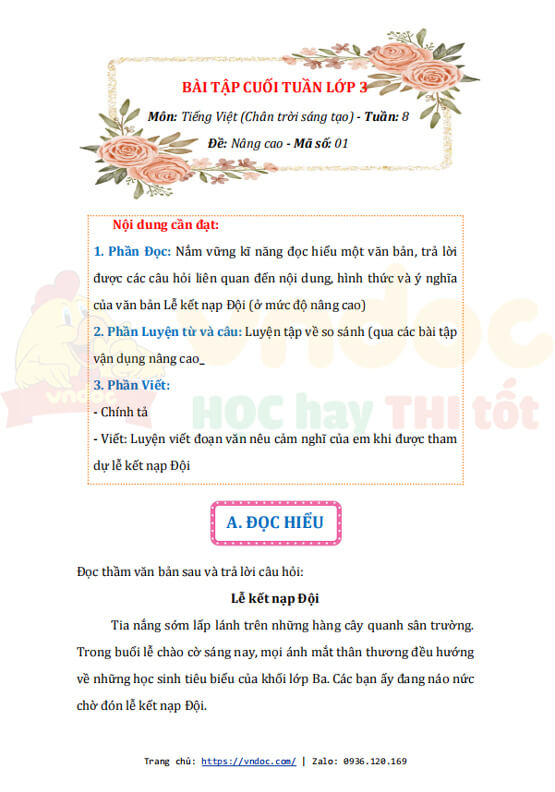 bai tap cuoi tuan tieng viet lop 3 nang cao tuan 8 chan troi sang tao h3*517017