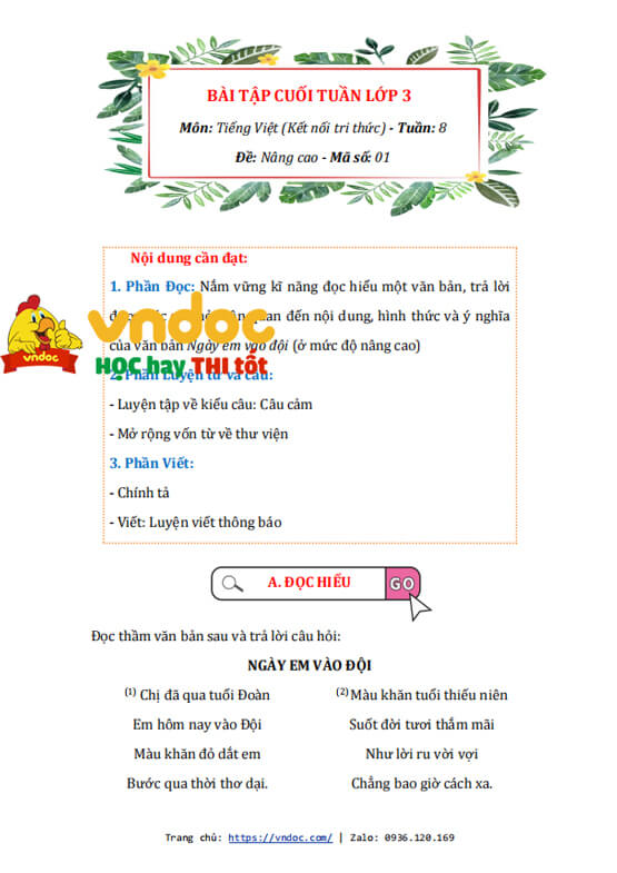 bai tap cuoi tuan tieng viet lop 3 nang cao tuan 8 ket noi tri thuc h3*517003