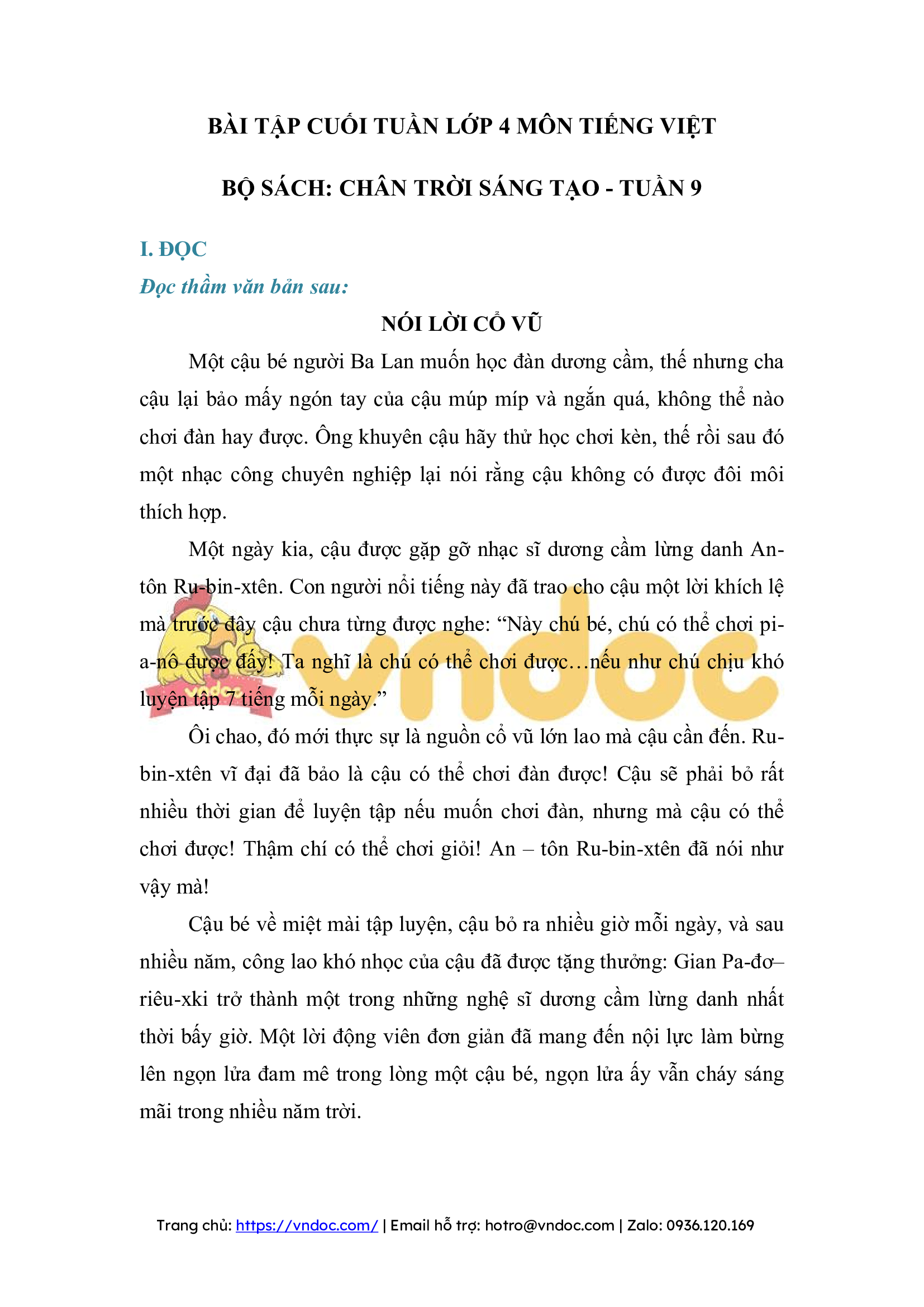 bai tap cuoi tuan tieng viet lop 4 chan troi sang tao tuan 9 co ban 1*516873