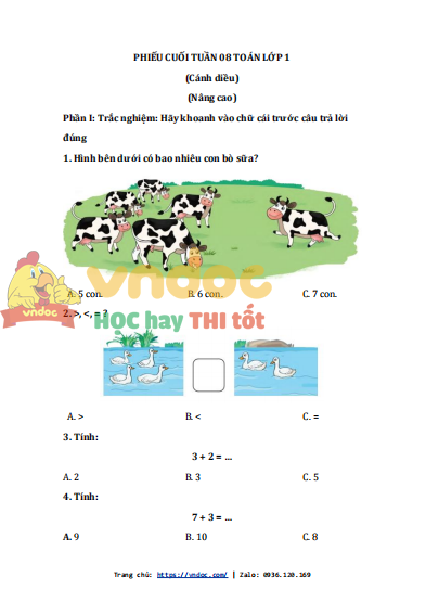 bai tap cuoi tuan toan lop 1 canh dieu tuan 8 nang cao 1*518055