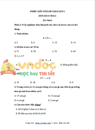 bai tap cuoi tuan toan lop 2 ket noi tri thuc tuan 8 1*519453