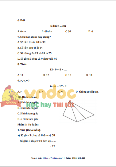bai tap cuoi tuan toan lop 2 canh dieu tuan 9 2*520680