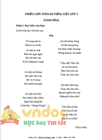 Bai tap cuoi tuan lop 3 mon Tieng Viet sach Canh Dieu Tuan 8 1*521114